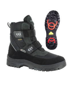 Winterstiefel Finn TX Spikes schwarz