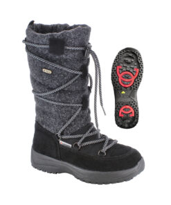 Winterstiefel Sophie TX Spikes schwarz