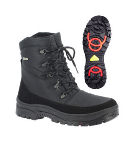 Winterstiefel Sven TX Spikes schwarz