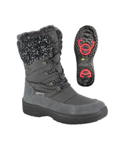 Winterstiefel Erika TX Spikes grau