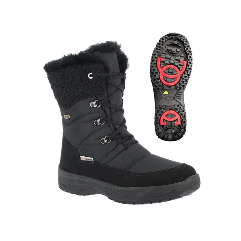 Winterstiefel Erika TX Spikes schwarz