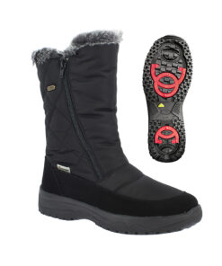 Winterstiefel Wally TX Spikes schwarz