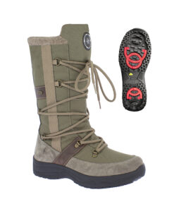 Winterstiefel Inga TX Spikes taupe