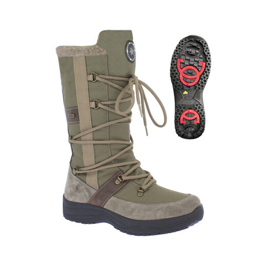 Winterstiefel Inga TX Spikes taupe