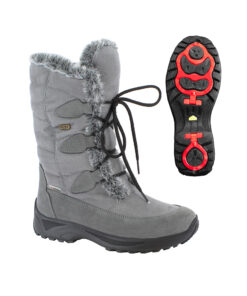 Winterstiefel Renate TX Spikes hellgrau