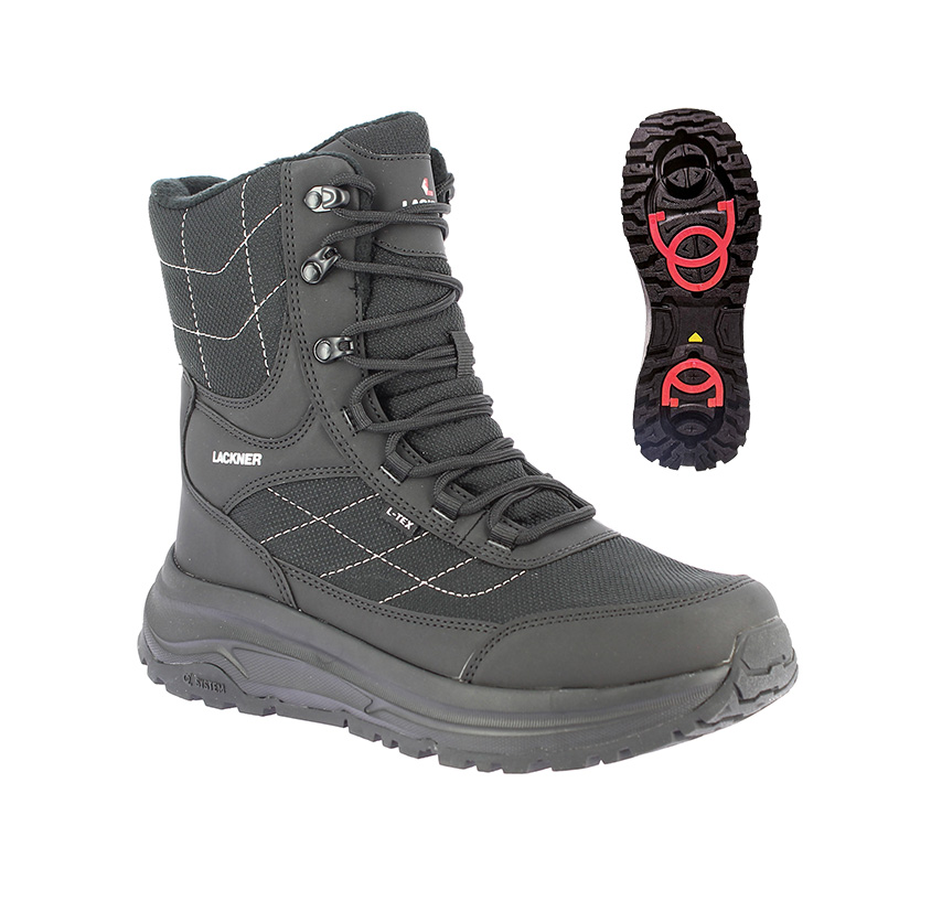 Winterstiefel Icehold TX Spikes schwarz